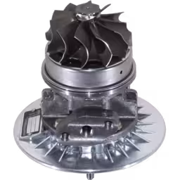 447450-0057-TB4142-CORE-OF-TURBOCHARGER-FOR-NISSAN-DIESEL-NE6T_Bottom_View_Of_45_Degrees_256X256