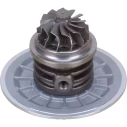 FOR-711736-0024-GT2556-CORE-OF-TURBOCHARGER-FOR-PERKINS-1104C-44T-90HP-CAT-3054_Bottom_View_Of_45_Degrees_256X256