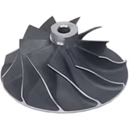 NH454053-RHF5-70003P12NHBRL3730CEZ-COMPRESSOR-WHEEL-OF-TURBOCHARGER-FOR-MAZDA-J15A-76HP(VJ24)-MAZDA-BONGO_Top_View_Of_45_Degrees_256X256
