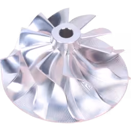 171227-S410WG047-COMPRESSOR-WHEEL-OF-TURBOCHARGER-FOR-CAT-938G-CAT-3126_Top_View_Of_45_Degrees_256X256