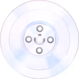 700291-0001-R-BP-J96-BACK-PLATE-OF-TURBOCHARGER_Front_View_256X256