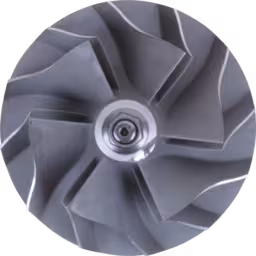 408105-0278-RA-J96-ROTOR-ASSY-OF-TURBOCHARGER_Top_View_Of_45_Degrees_256X256