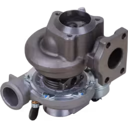 2674A358-GT2052-TURBOCHARGER-FOR-PERKINS-T4-40AA-PERKINS-AGRICULTURAL-TRACTOR_Bottom_View_Of_45_Degrees_256X256