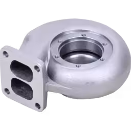 410401-0039-TO4E08-TURBINE-HOUSING-OF-TURBOCHARGER-FOR-KOMATSU-S6D125-KOMATSU-D65EX-12E_Bottom_View_Of_45_Degrees_256X256