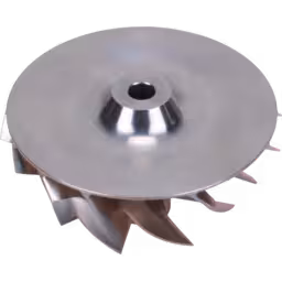 15121232201-S510C004-COMPRESSOR-WHEEL-OF-TURBOCHARGER-FOR-CAT-TRUCK-793-HD-CAT-3516B_Bottom_View_Of_45_Degrees_256X256