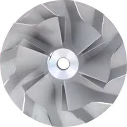 712371-5117S-CW-GTA5008B-COMPRESSOR-WHEEL-OF-TURBOCHARGER-FOR-CAT-TRUCK-CAT-C15_Top_View_256X256