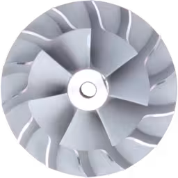 166384-S2ESL105-COMPRESSOR-WHEEL-OF-TURBOCHARGER-FOR-CAT-938F-CAT-3116T_Top_View_256X256