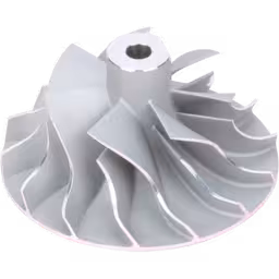 166384-S2ESL105-COMPRESSOR-WHEEL-OF-TURBOCHARGER-FOR-CAT-938F-CAT-3116T_Top_View_Of_45_Degrees_256X256