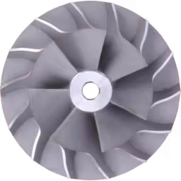 166382-CW-J96-COMPRESSOR-WHEEL-OF-TURBOCHARGER_Front_View_256X256