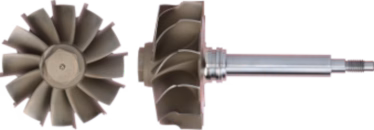 Machined turbocharger component