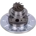 Bottom view of CT Core showing turbine wheel and mounting flange