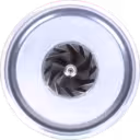 Front view of 17202-90030 CT Core showing compressor wheel