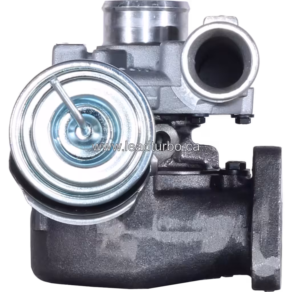Front view of 28231-27400 GTB1649V turbocharger showing compressor wheel