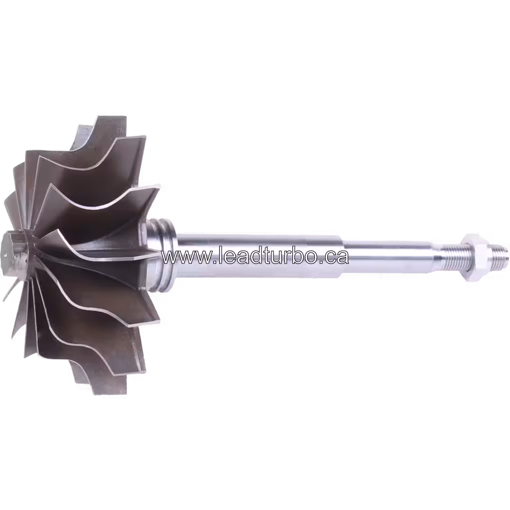 FOR 3032062 TW turbine wheel front view with radial blades