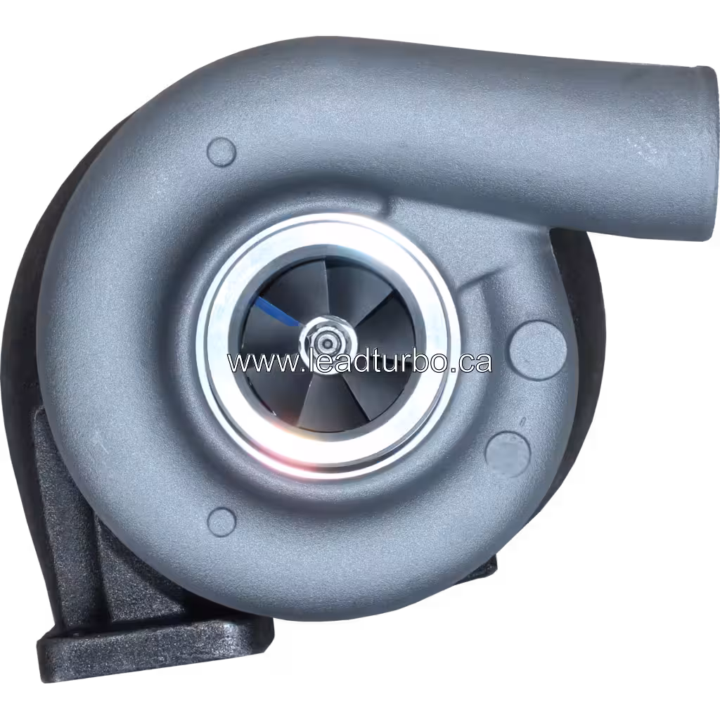 Front view of 312320 S2B turbocharger for MWM TD 226B-6R 608 showing compressor wheel