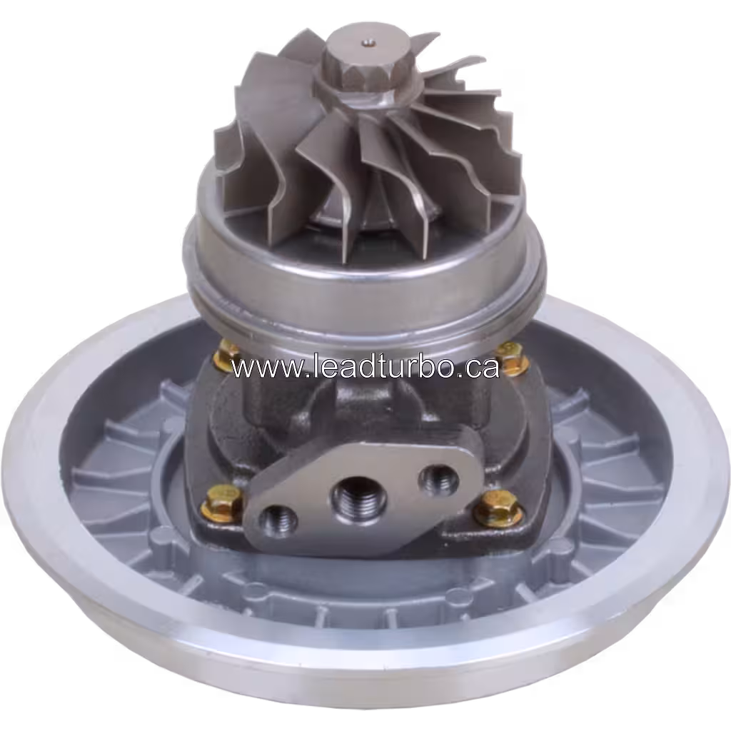 Bottom view of turbine wheel on FOR 3522778 turbo core