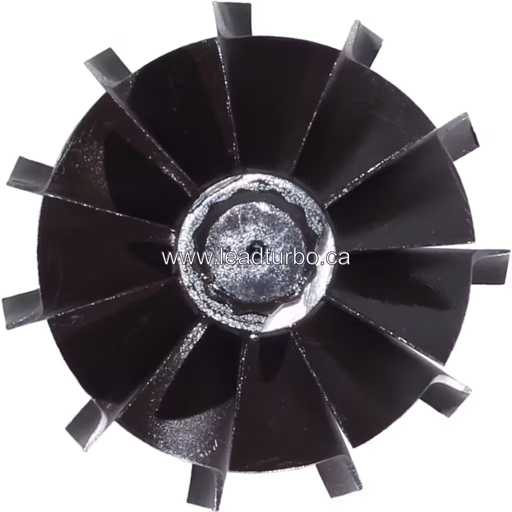 3524695 TW Turbine Wheel for J96 Turbocharger top view