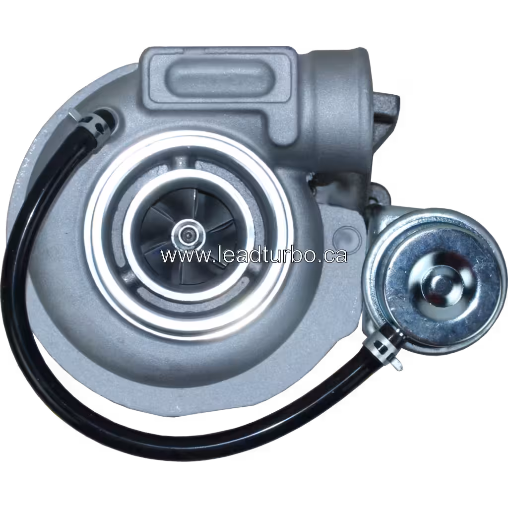 Turbocharger mounting flange and actuator bracket