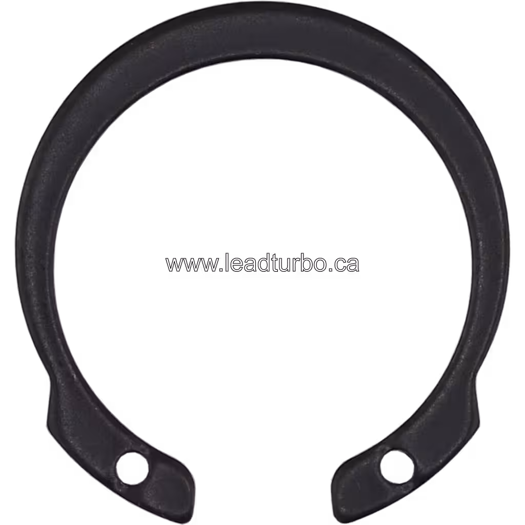 Top view of 3709510 turbocharger retaining ring
