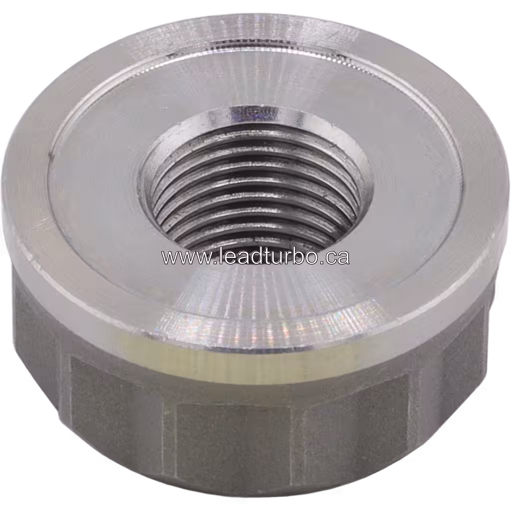 Machined steel shaft nut component for Cummins QSK50