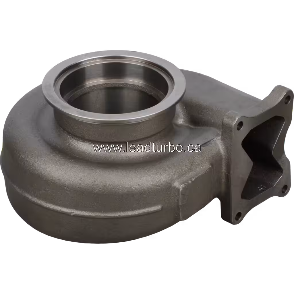 CUMMINS QSK50 turbine housing with flanged exhaust inlet