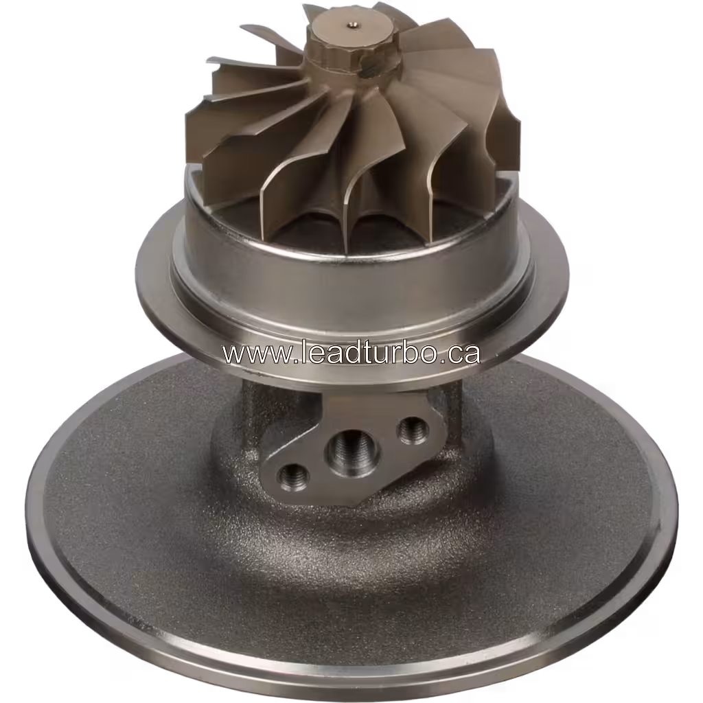 4027924 HT3B Core for Cummins NTA855 Turbocharger bottom 45 degree view