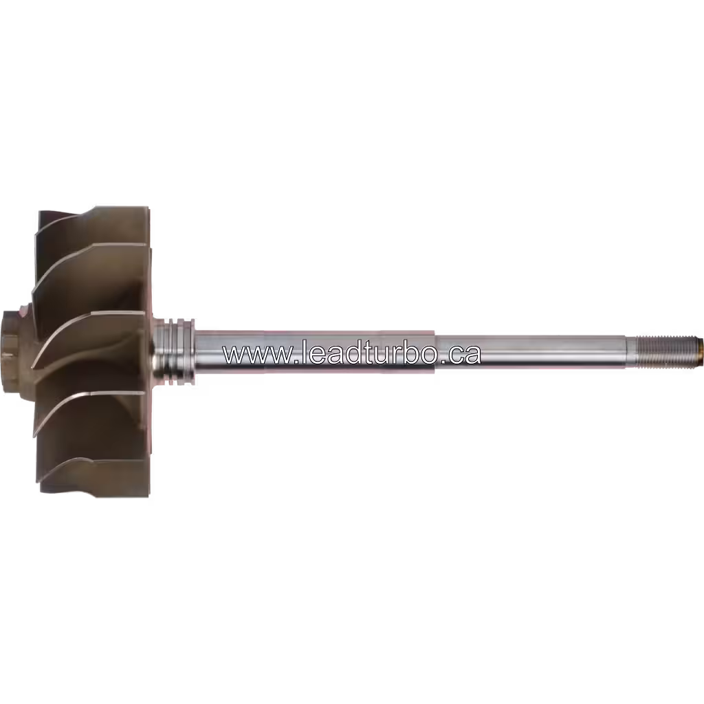 FOR 4033120 TW HX60 turbine wheel front view showing radial blades