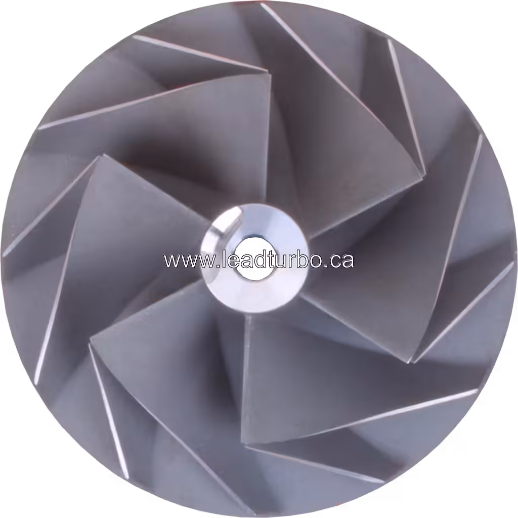 4035651 aftermarket compressor wheel detail