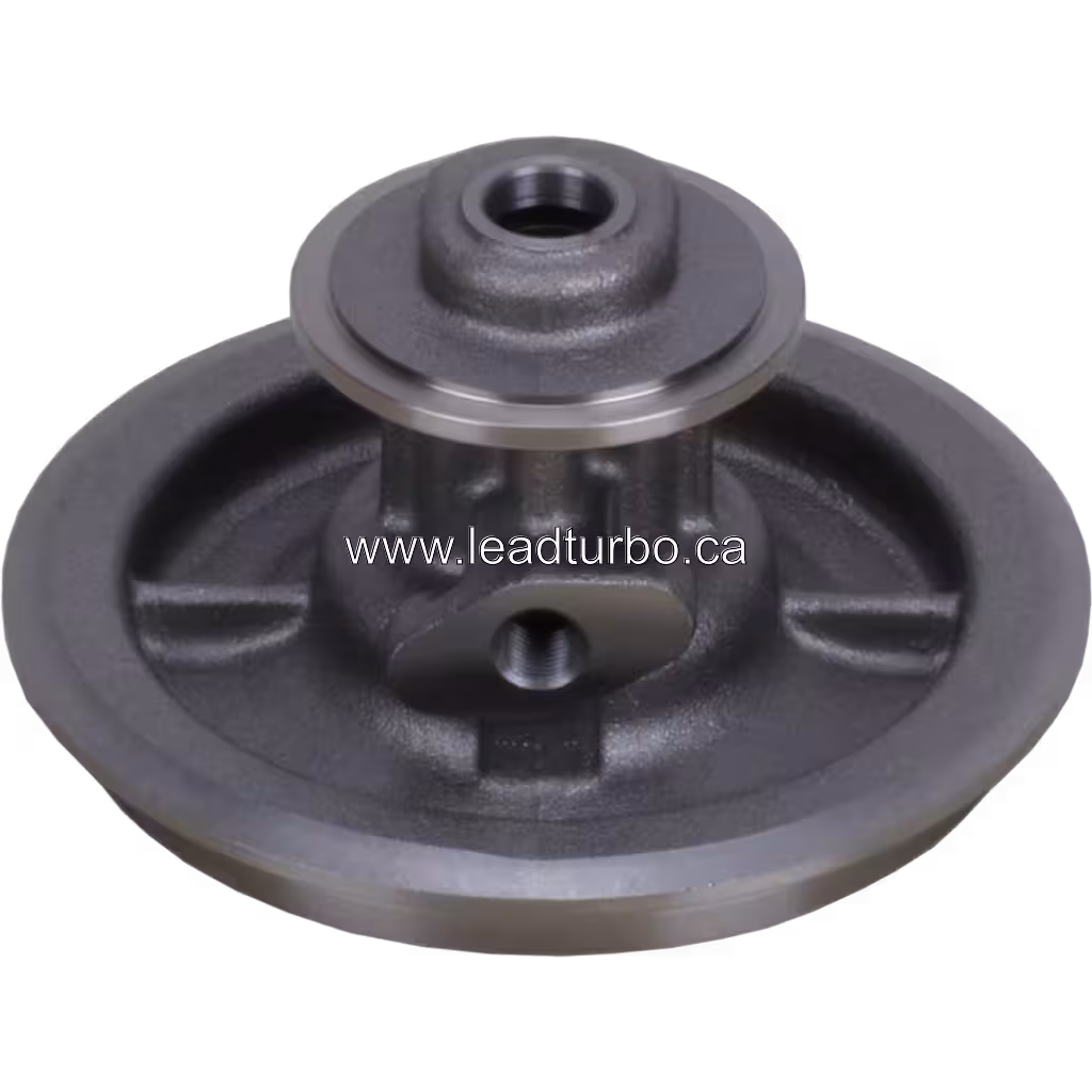 4038613 BH HX55 Turbocharger Bearing Housing for Scania DC12 420HP bottom 45 degree view