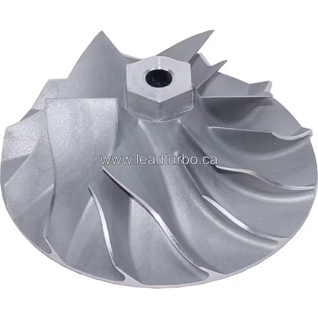 448112-0007 J96 compressor wheel front view