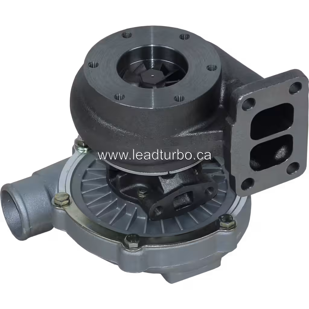 452234-5006S GT3267 Turbocharger Replacement for Perkins 1006TAG bottom 45 degree view