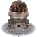 FOR 466334-0005 core bottom view showing turbine housing flange and mounting holes