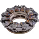 J96 Turbocharger Nozzle Ring Assembly Front View