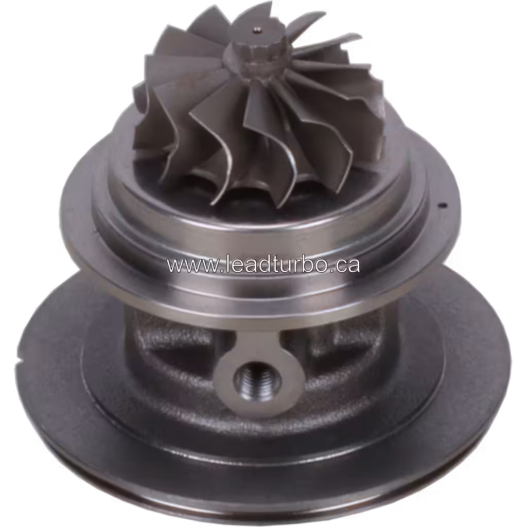 Aftermarket replacement turbo core 49178-09610 bottom view for Mitsubishi engines