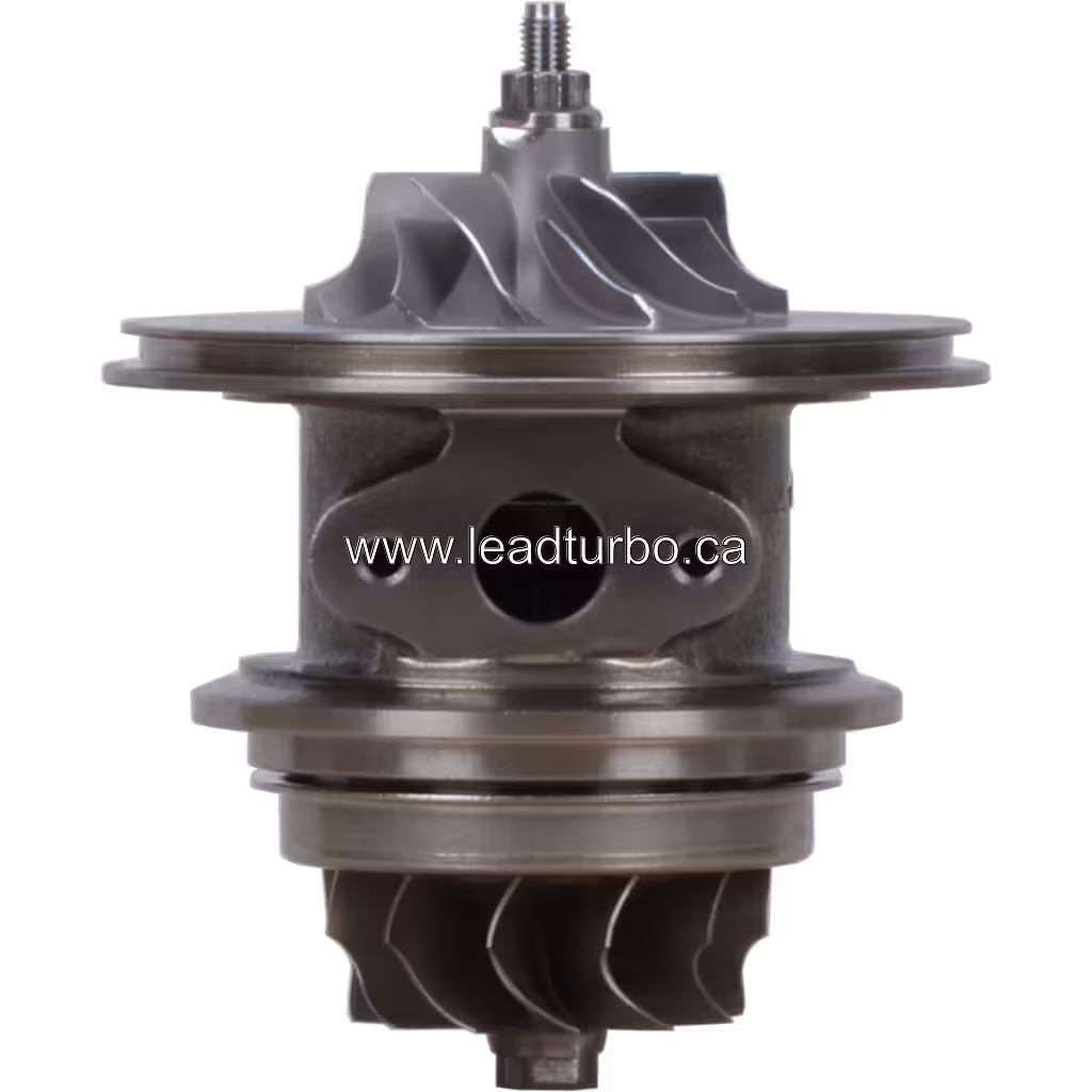 49178-09610 TD05H-12B turbocharger core front view showing turbine and compressor wheels