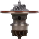 53297100032 K29-3569QOAKB turbocharger core front view with red flange seal