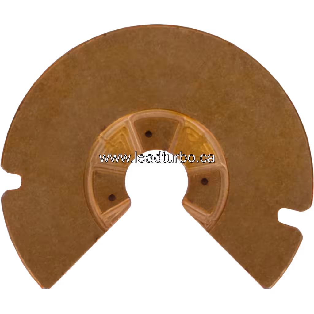 Machined side profile of 5331-155-1301 thrust bearing assembly