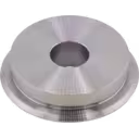 HX83 turbo part 5351329 top view showing concentric machining marks
