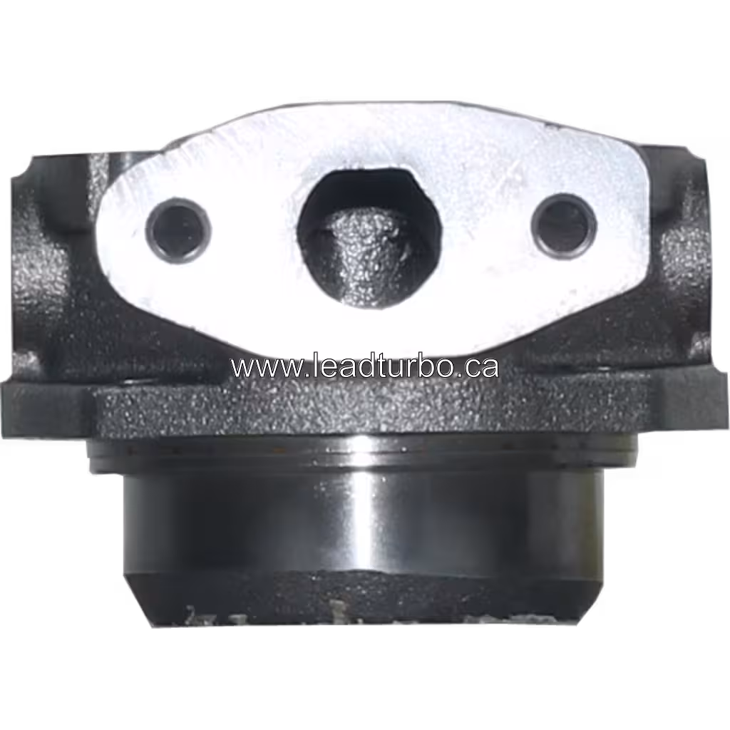 Front view of 700267-0001 BH GT3576 turbocharger bearing housing