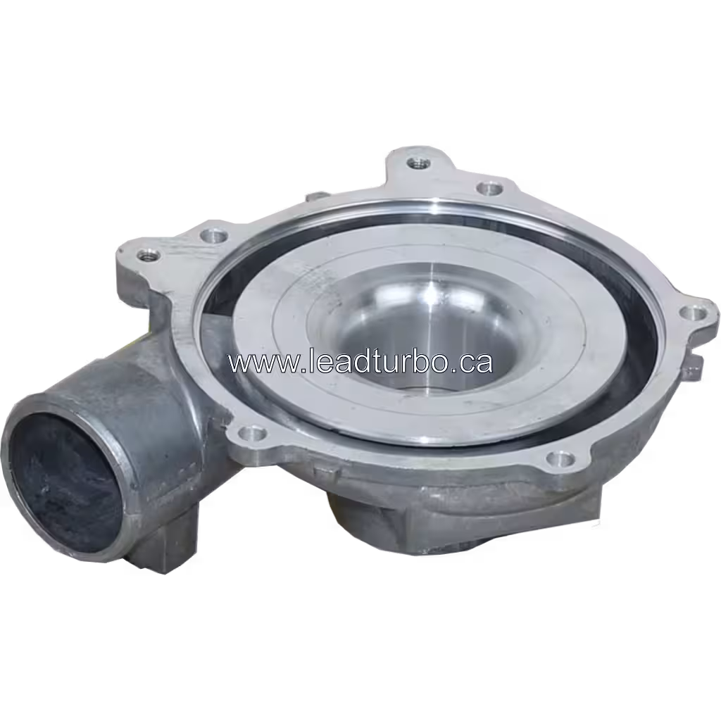 8973659480 CH J96 Turbocharger Compressor Housing bottom 45 degree view