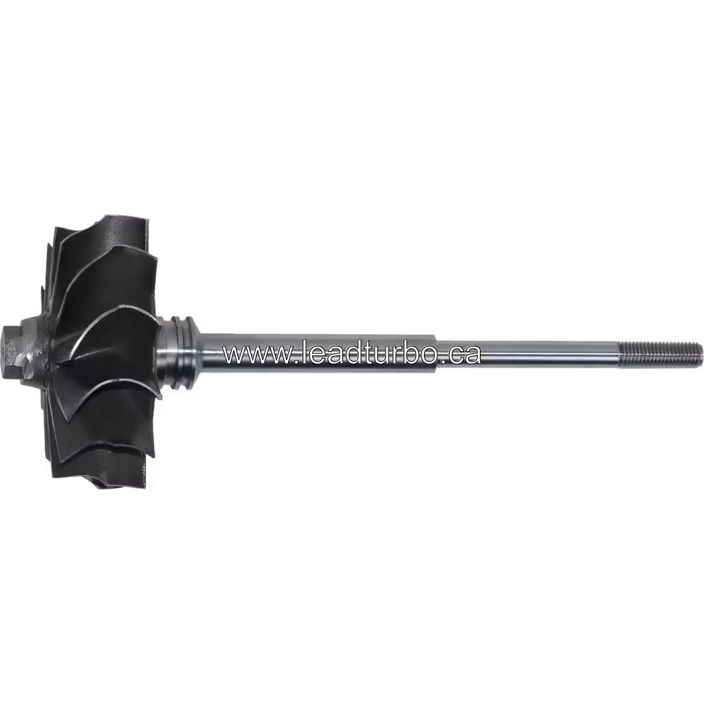 Aftermarket turbine wheel for turbocharger replacement