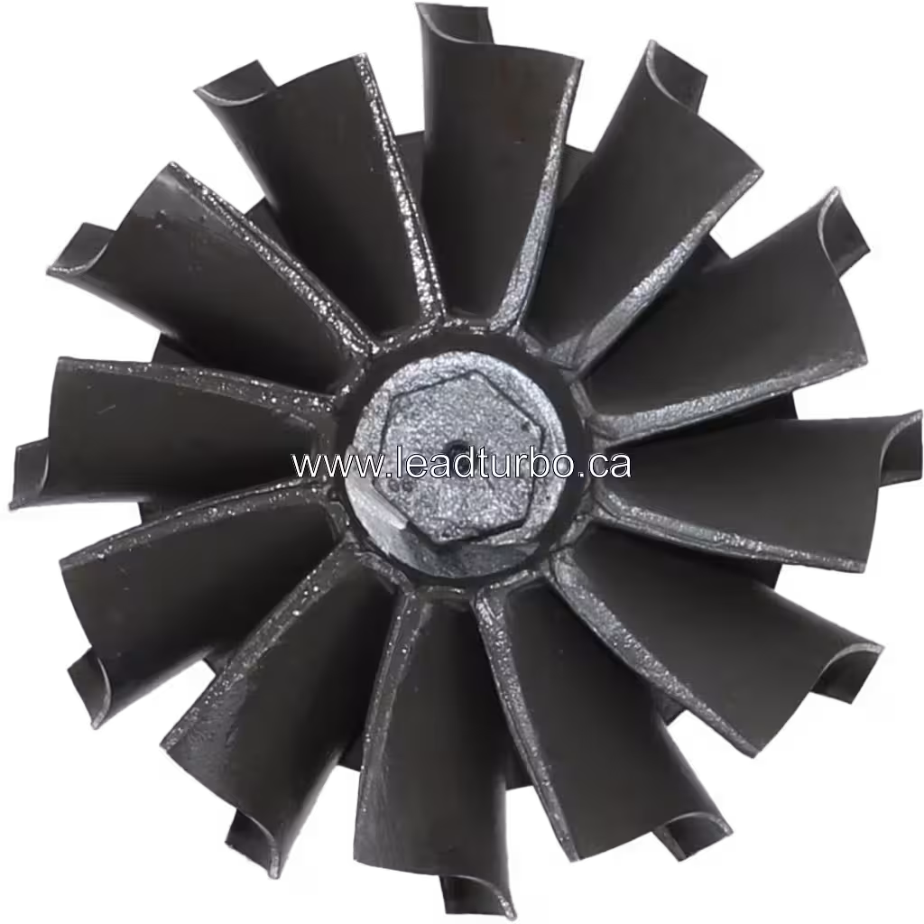 Turbine wheel component for turbo repair