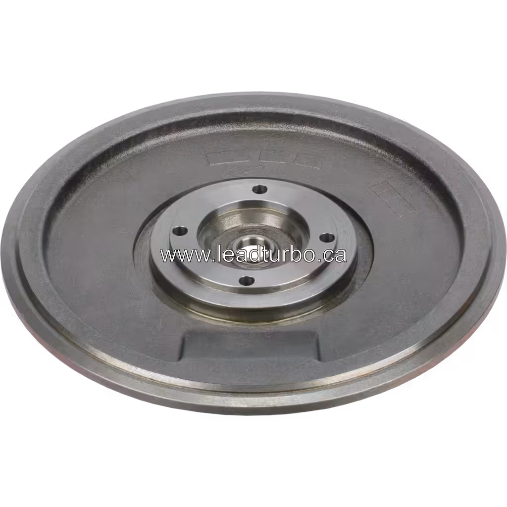 Back plate 4030860 BP, vue de dessous à 45 degrés avec encoche rectangulaire sur le rebord extérieur