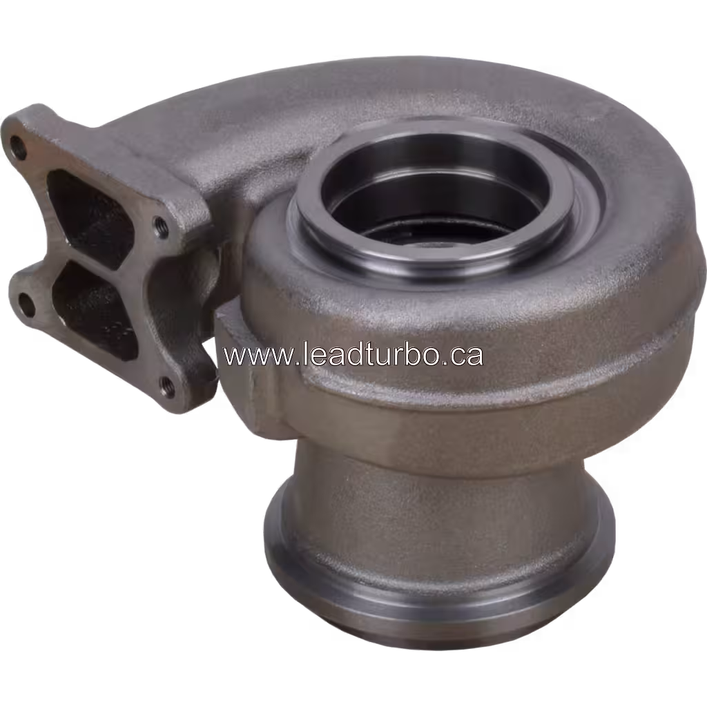 Carcasse de Turbine 3595089 HX55 pour Cummins ISX1 bottom 45 degree view