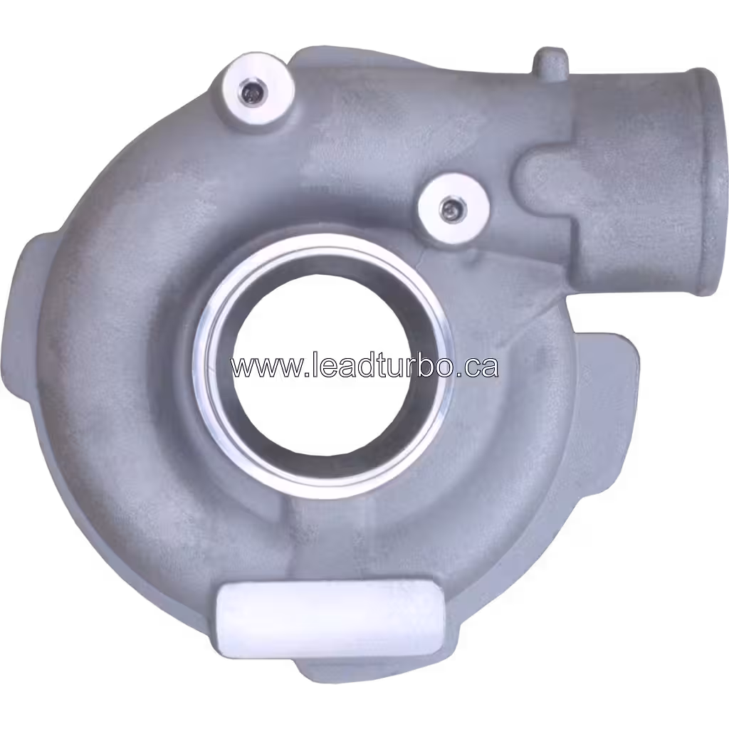 Boîtier compresseur 454191-0001 CH pour BMW M57 D30, finition métal gris mat