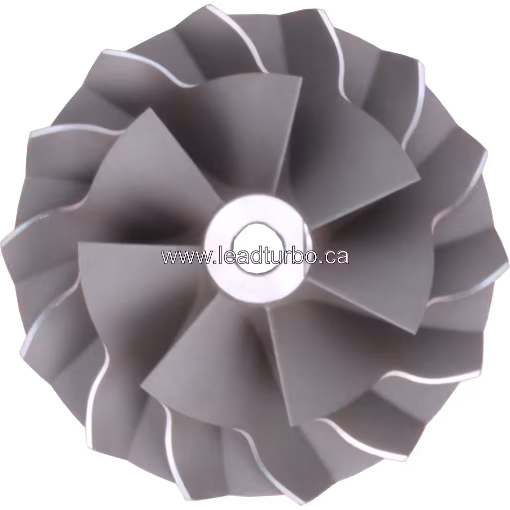 Compressor Wheel for Deutz BF6M1015CP Industrial Generator Set top view
