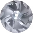 Aftermarket turbo compressor wheel for Kubota V3300-T