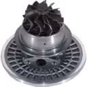 Vue de dessous du core 441398-0023 montrant le logement turbine et la base
