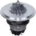 Vue de dessus à 45 degrés du core de turbocompresseur pour DAF DHS825