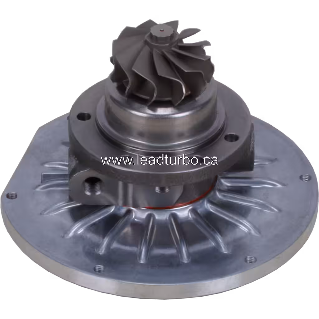 Vue basse du core RHE6 avec carter turbine et bride de montage